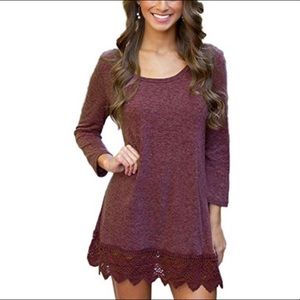 ❤️ Super Cute Purple Mini Dress